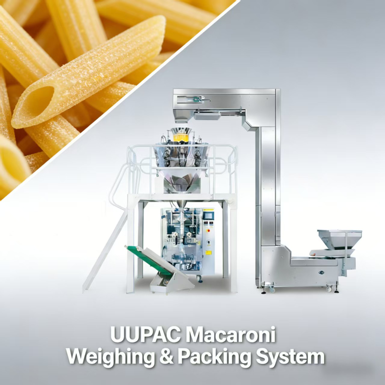 Macaroni Weighing and packaging machine