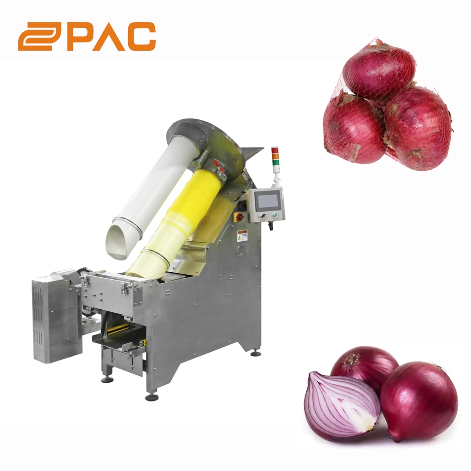 Máquina de envasado de bolsas de red para cebollas: la solución eficiente para la línea de producción